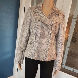 PHILOSOPHY FAUX SUEDE JACKET SZ M